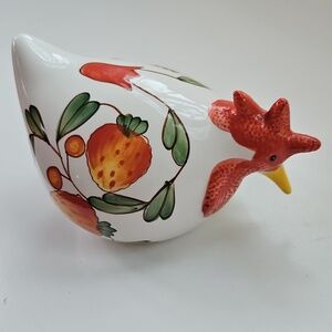 Vintage 1999 Ceramic Hen